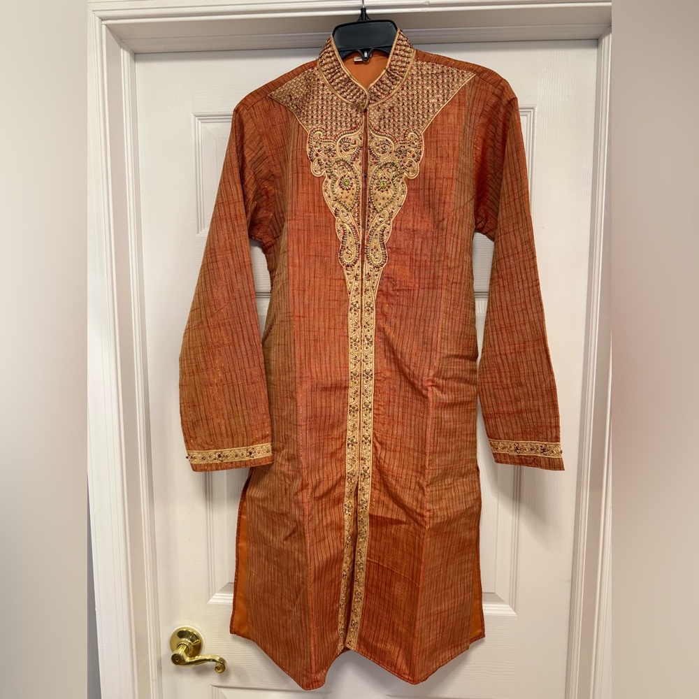 NWTA Boys 3 piece Sherwani Set Size 14
